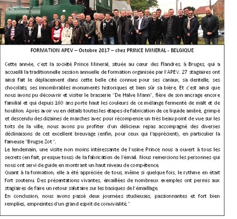 formation apev 2017